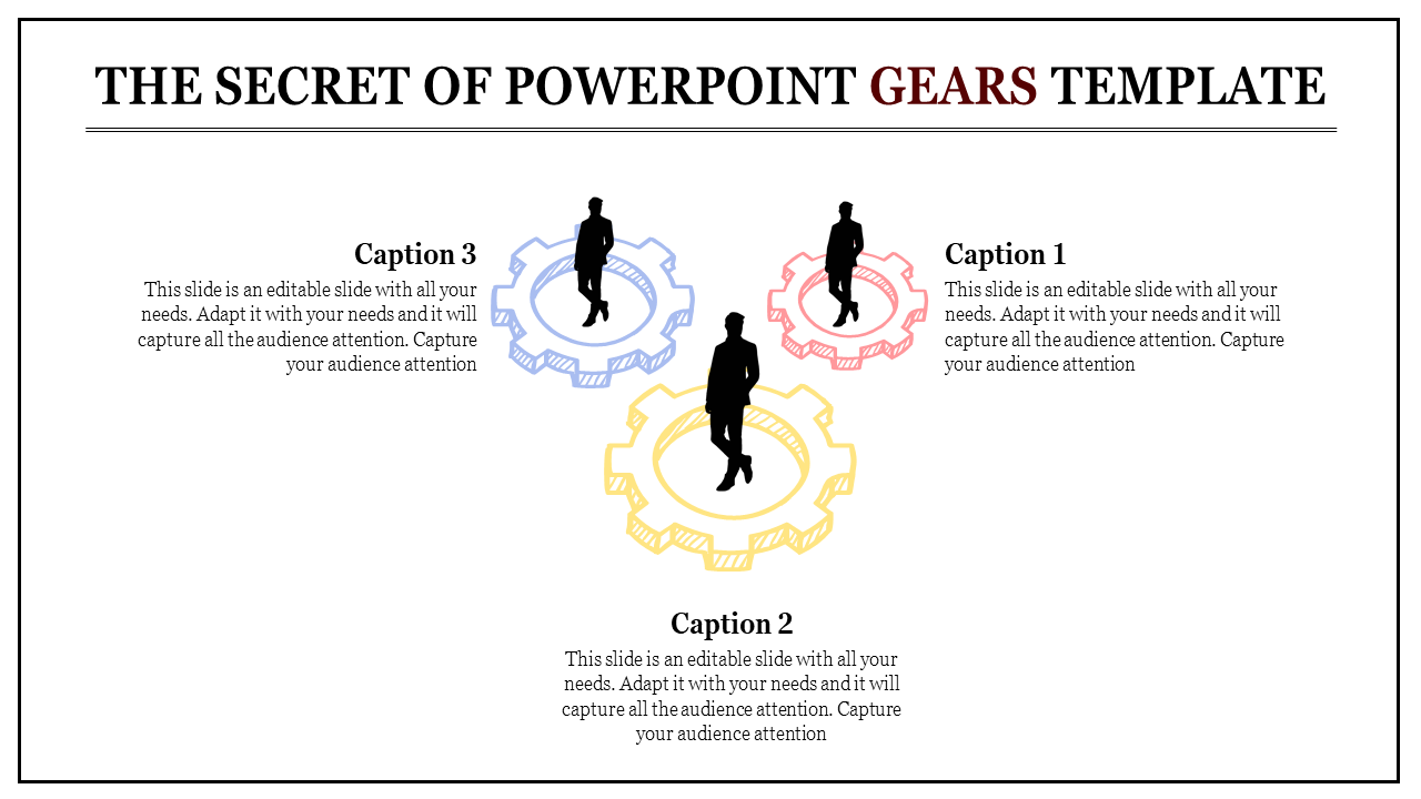 Free - PowerPoint Gears Template and Google Slides